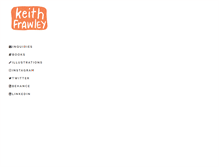 Tablet Screenshot of keithfrawley.com